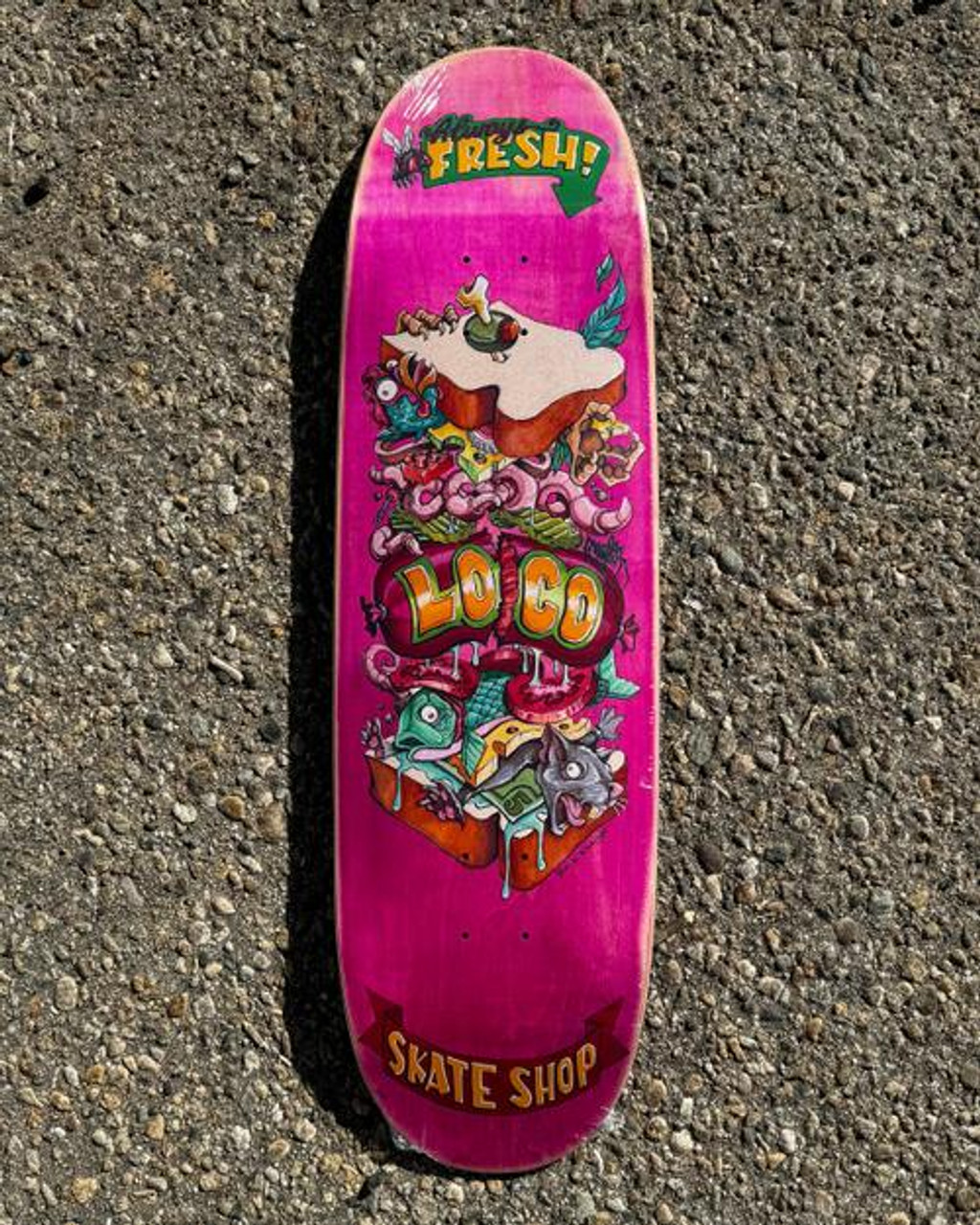 9.13 LoCo EGG 'SlamWich' Assorted Stain Shop Deck