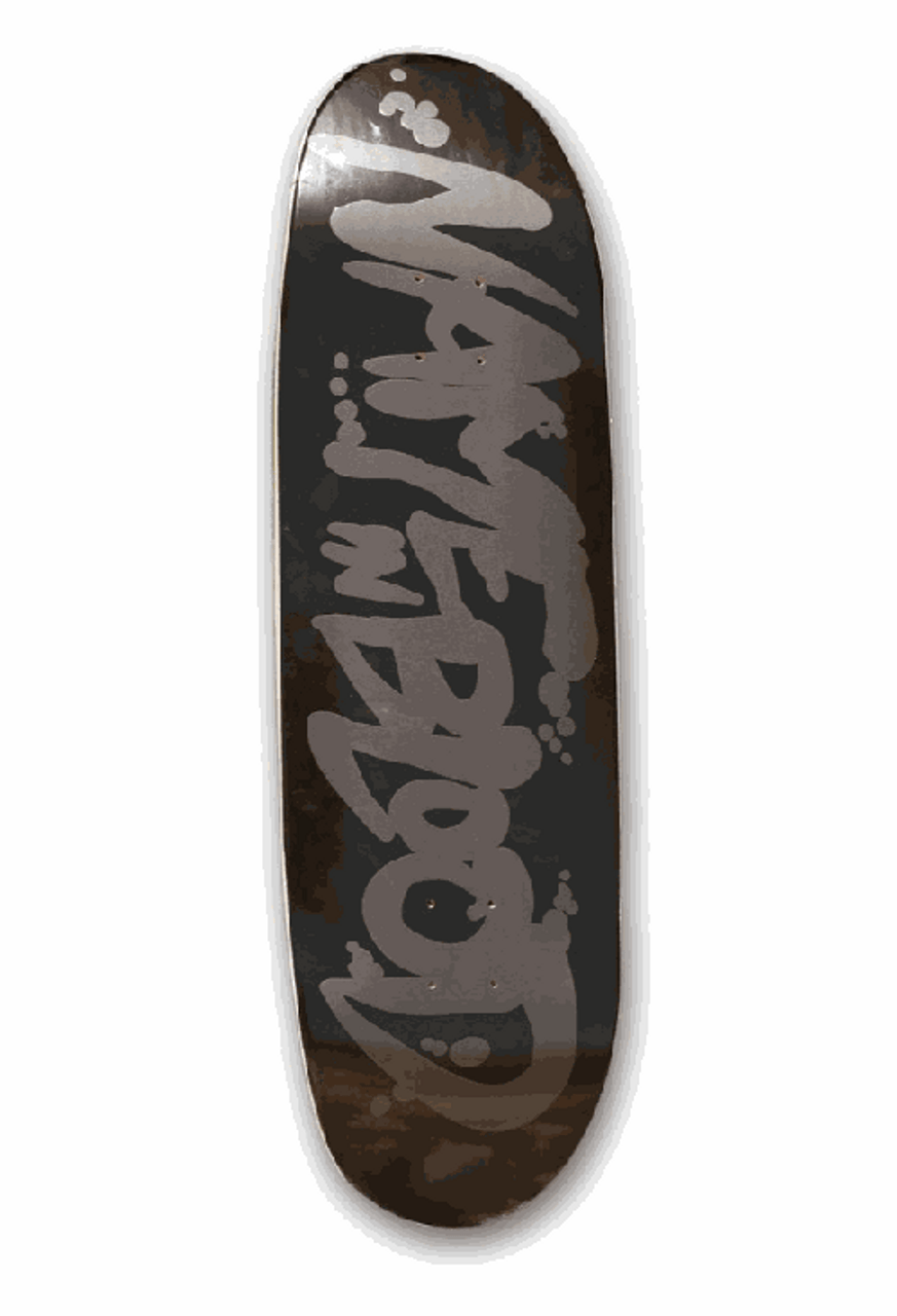 8.38 NIB OG Black on Black Logo Deck