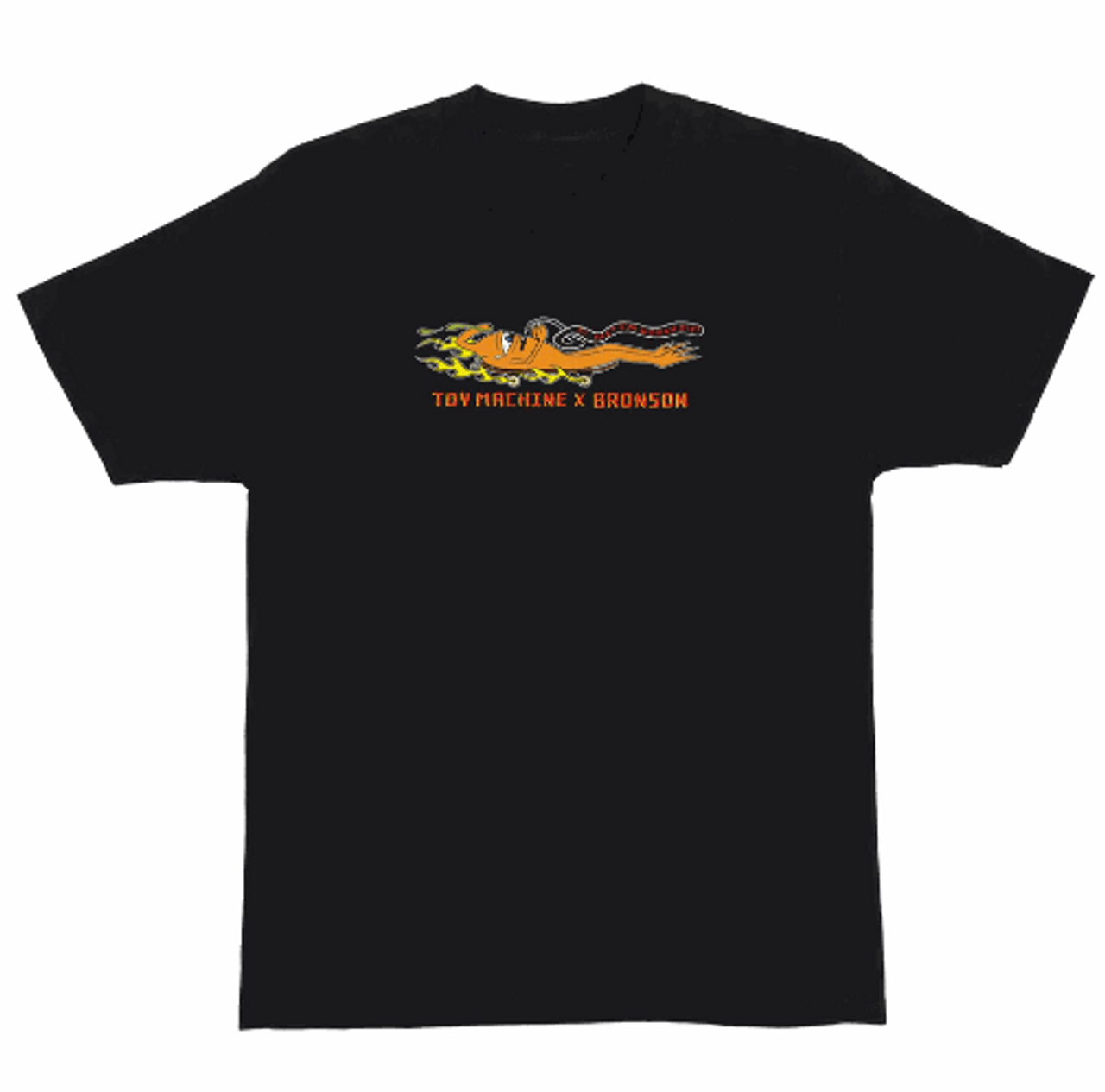 Toy Machine x Bronson Black Tshirt SM