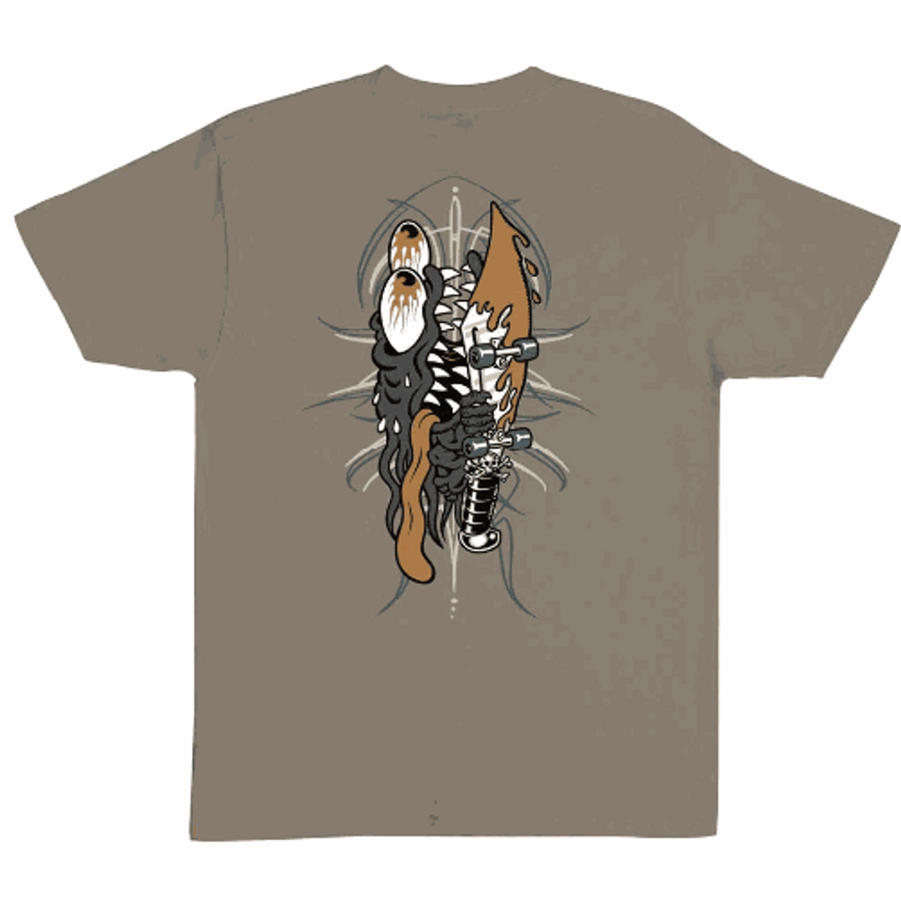 Santa Cruz Pinstripe Slasher Prairie Dust Tshirt MD