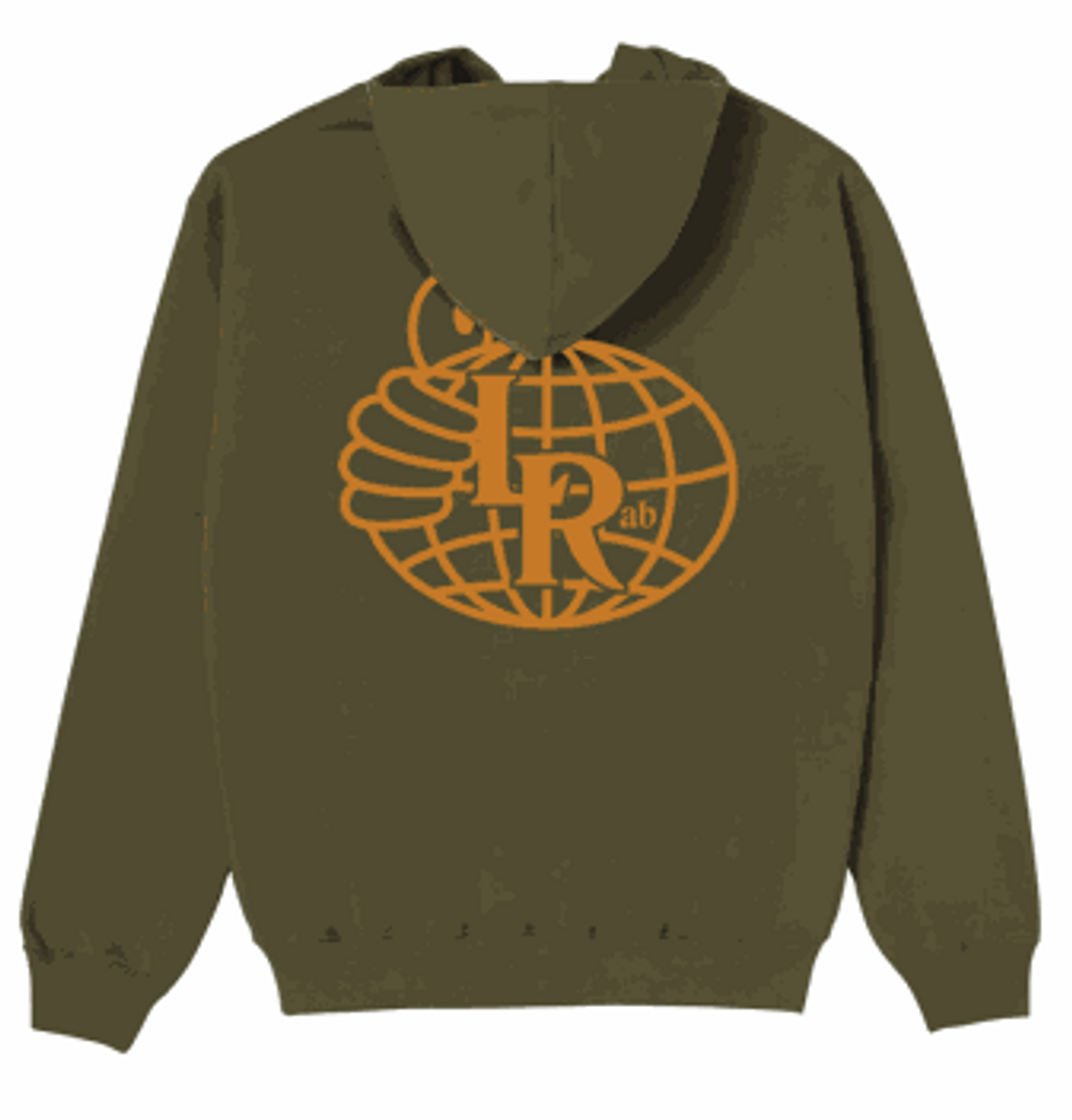 Last Resort AB Atlas Monogram Tactile Green Hoodie LG