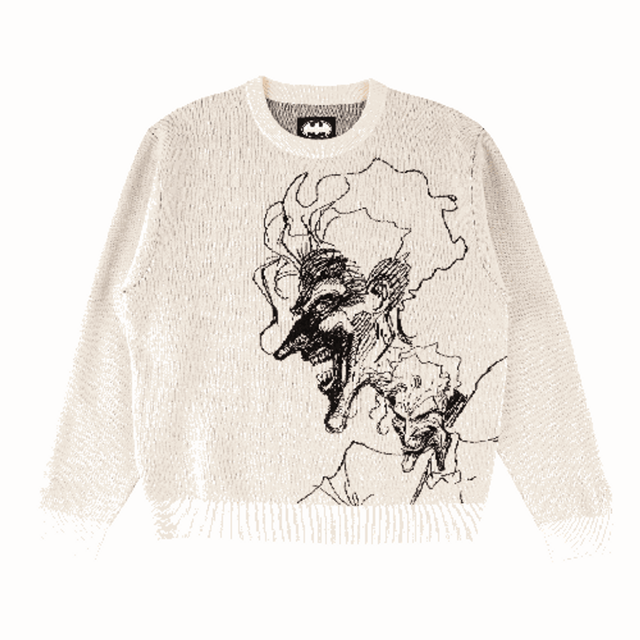 Welcome x Batman Joker Knit Sweater  XL