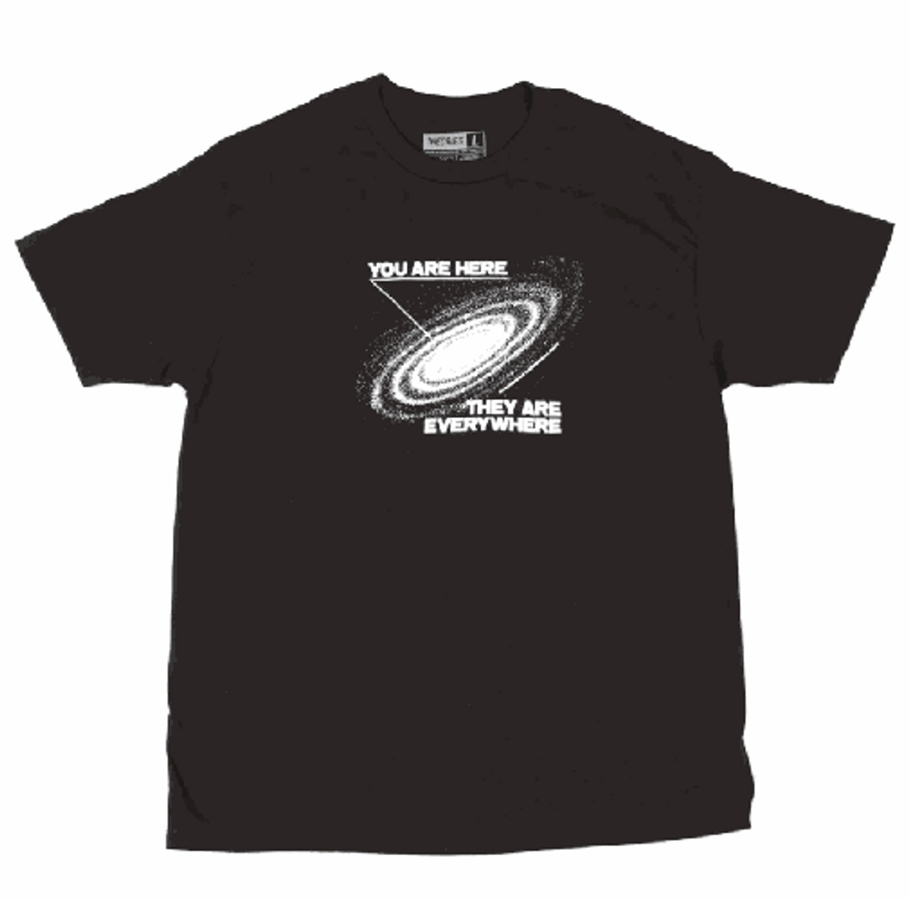 Theories You Are Here (Black) Tshirt MD