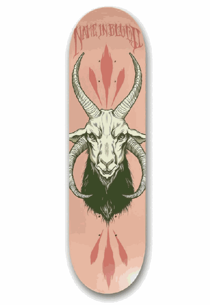 8.38 NIB Veirhornziege Deck