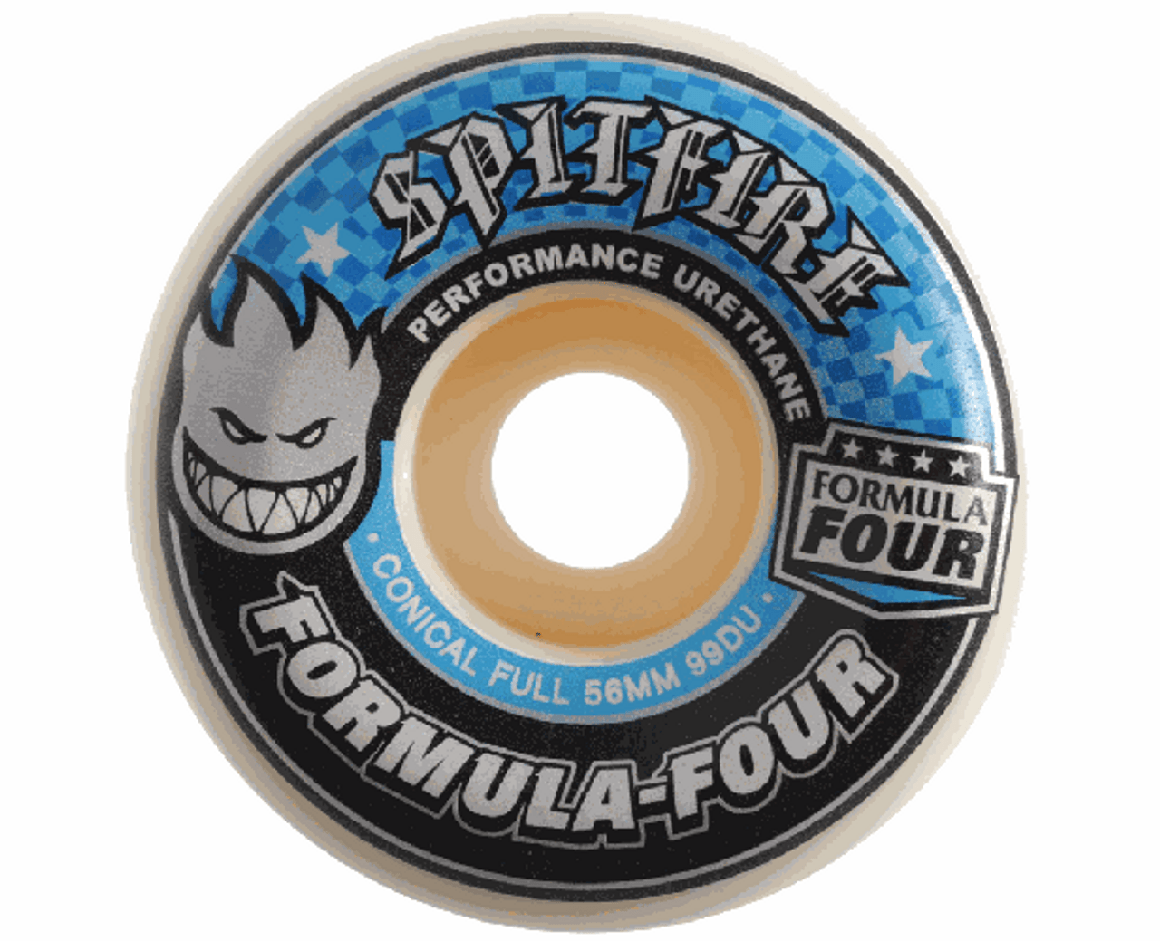 Spitfire 99a 56mm F4 Full Conical White/Blue