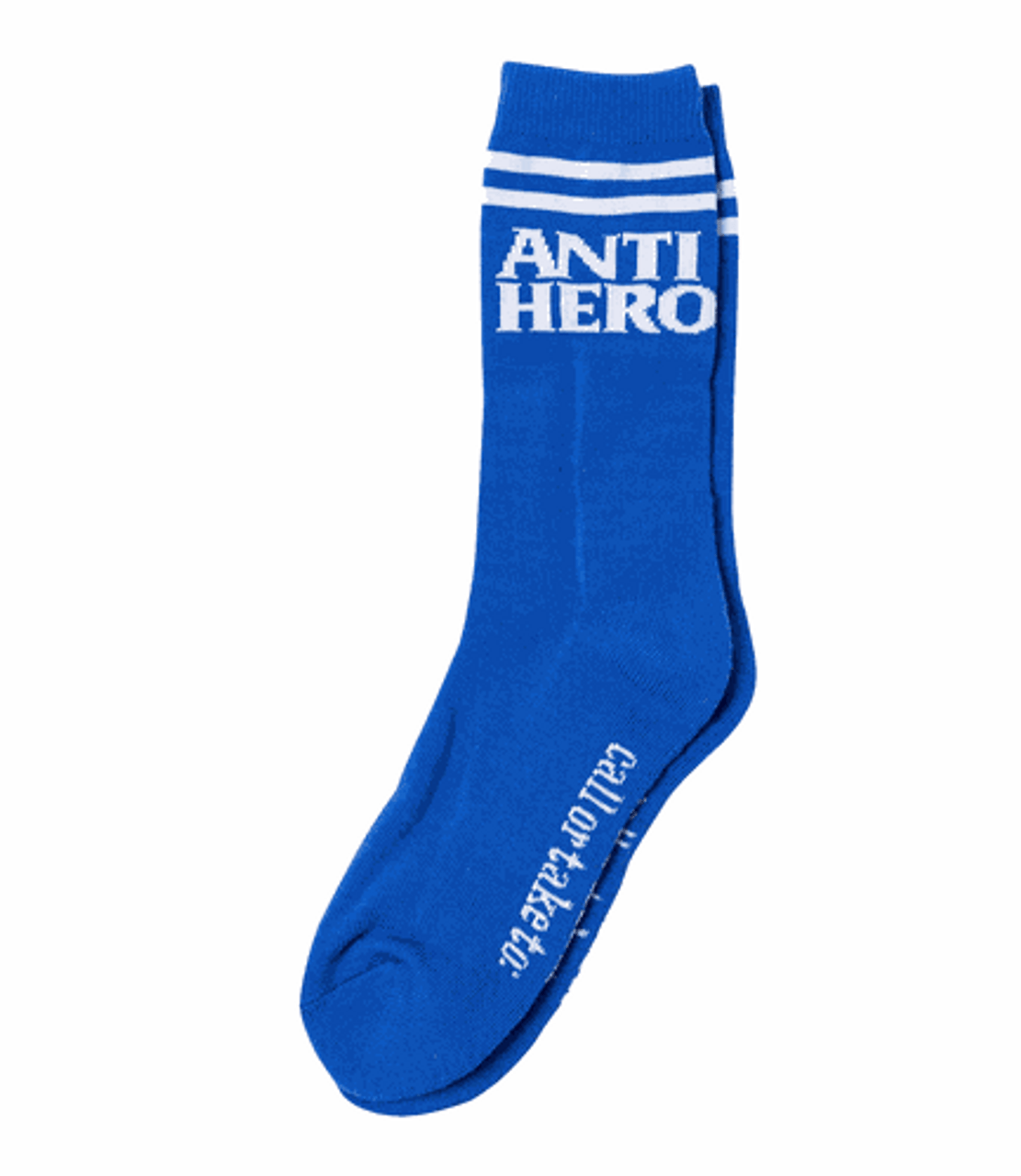 Antihero Black Hero If Found Sock Blue/White