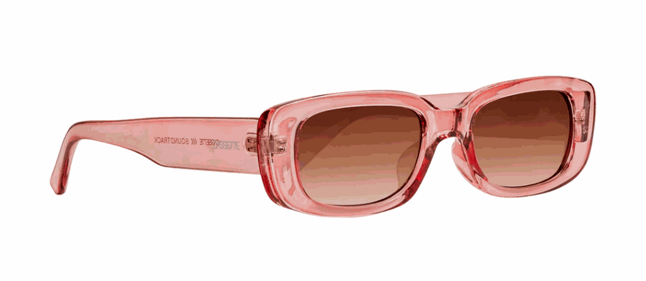 Cassette Eyewear - Soundtrack - Dusty Rose/Gradient Brown Lens