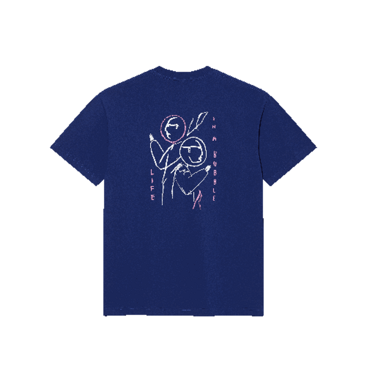 Polar Life in a Bubble (Deep Royal Blue) Tshirt LG