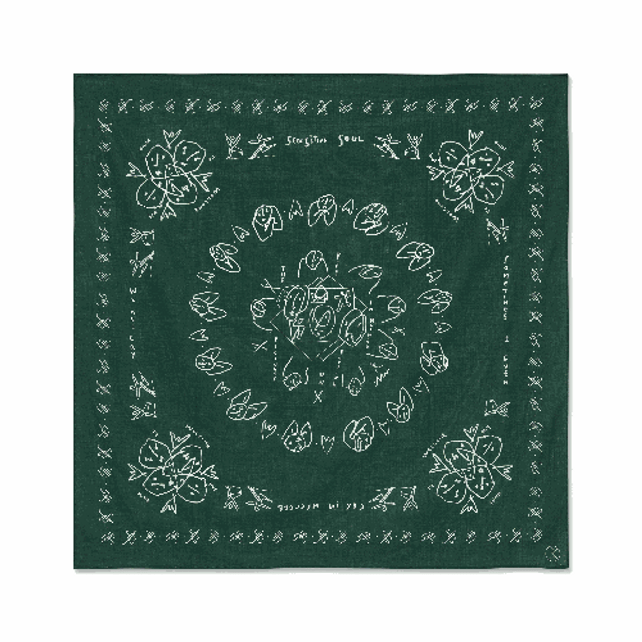 Polar Bandana (Dark Green)