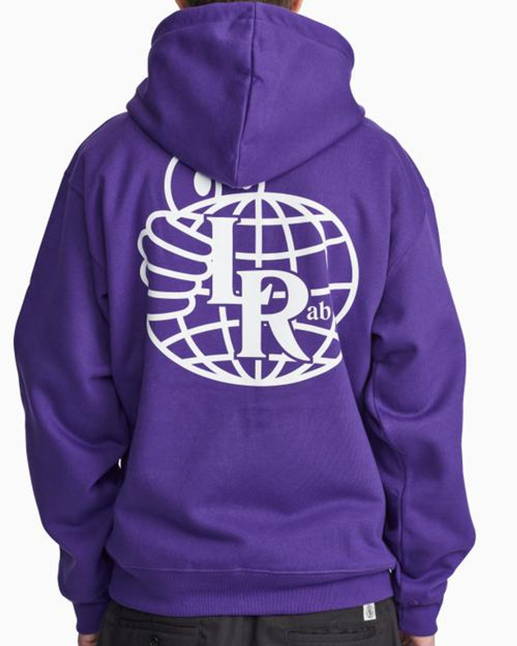 Last Resort Atlas Monogram (Heliotrope/White) Hoodie XL
