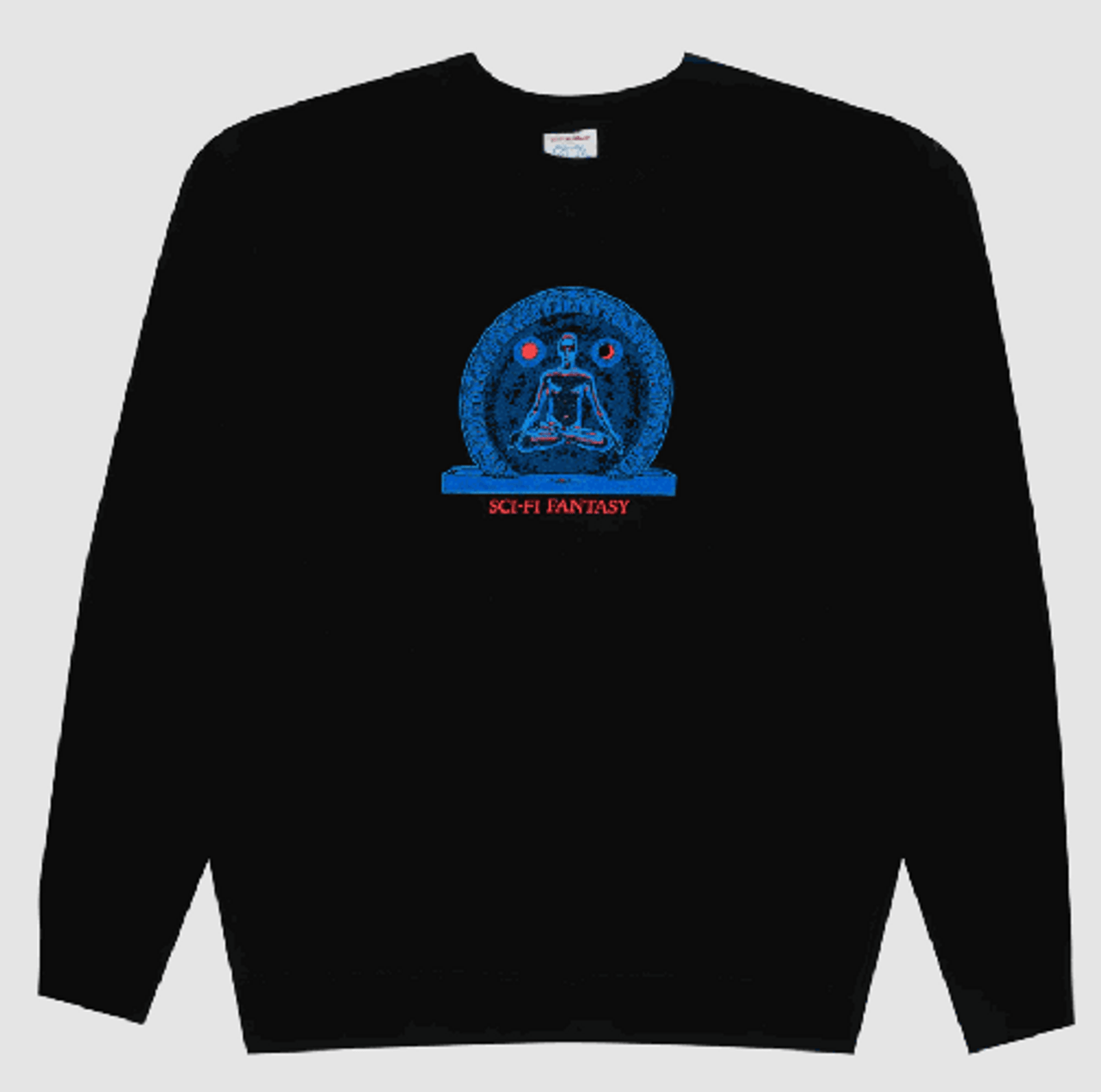 Sci-Fi Fantasy Stargate Black Fleece Crewneck XL