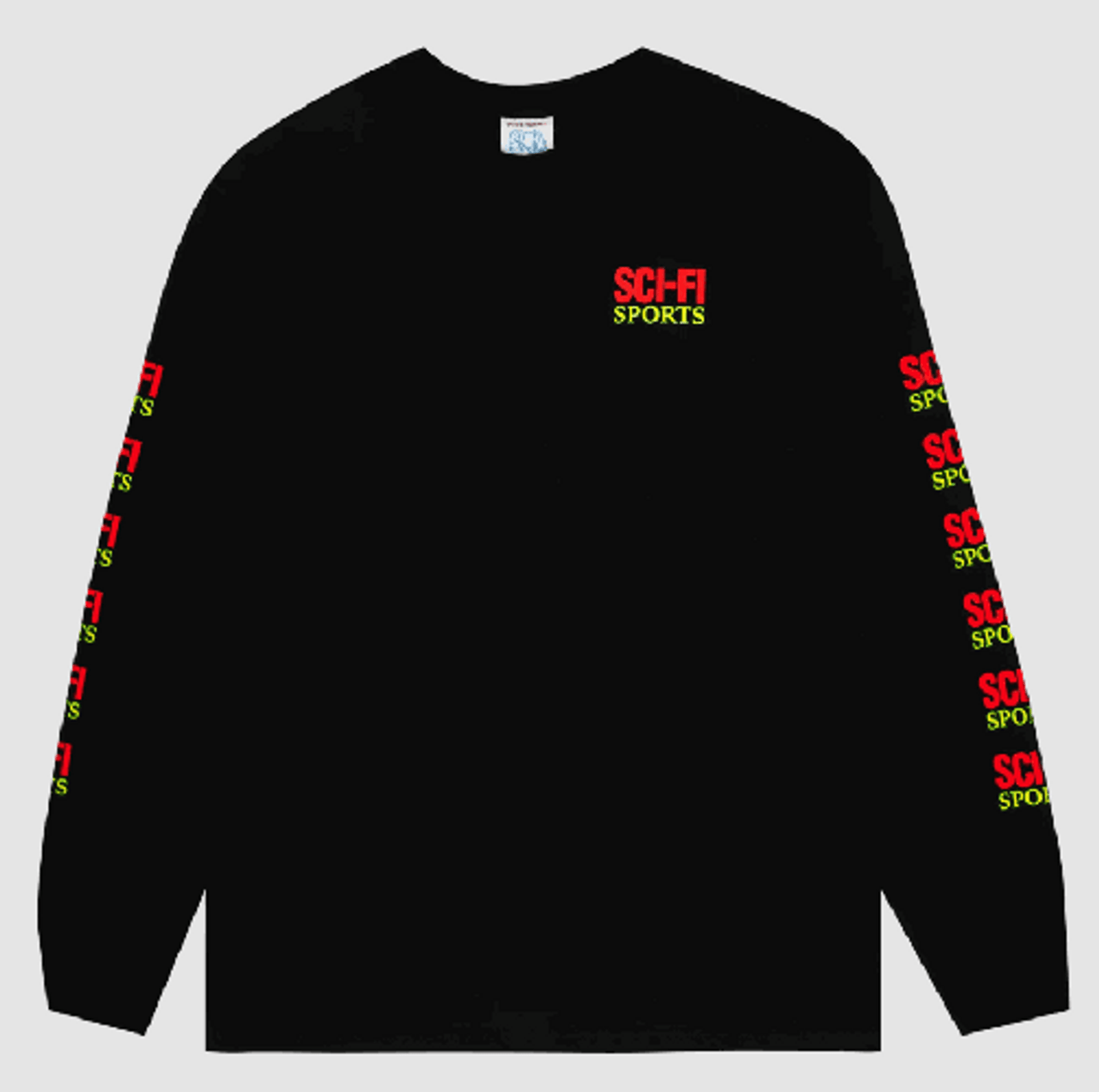 Sci-Fi Fantasy Sports Black L/S Tshirt LG