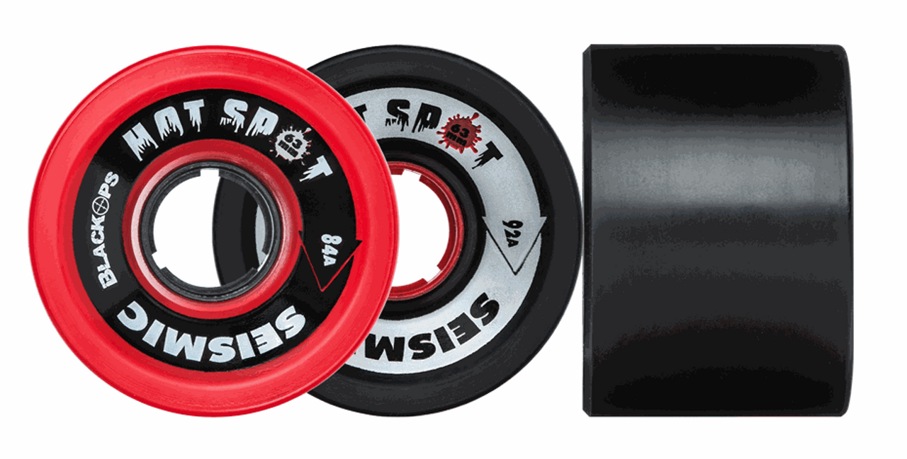 Seismic Hot Spot 92a 63x45 Translucent Black Wheels