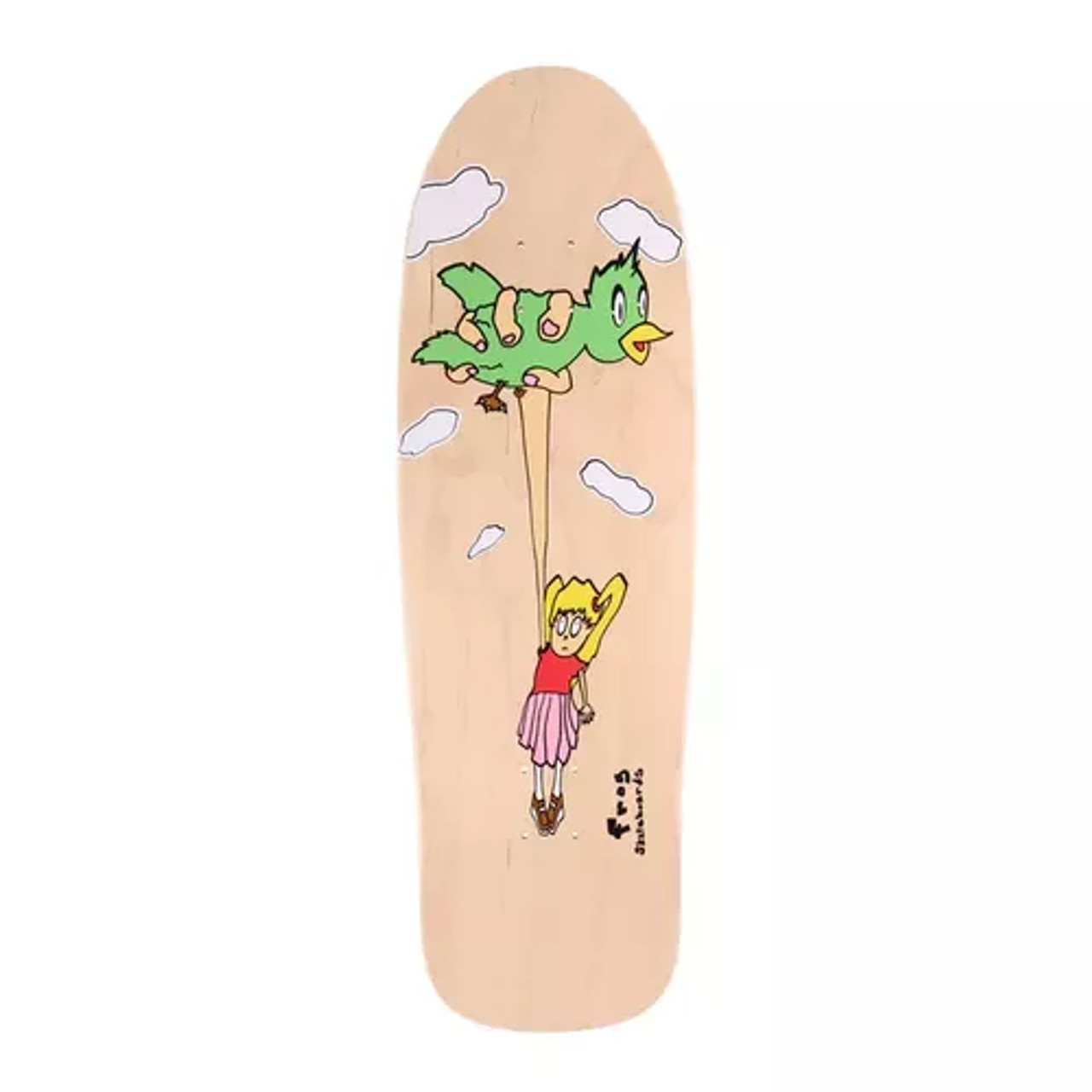 9.8 Frog Bird Girl (Pat G) Deck