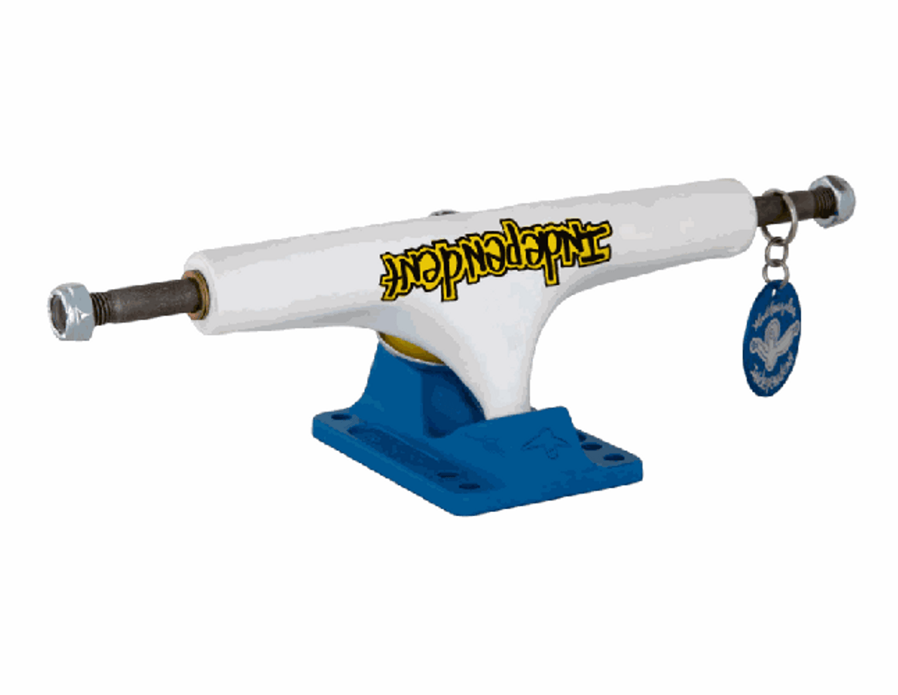 Independent 146 Stage 4 Pro Mark Gonzales Flat White Blue Standard Trucks