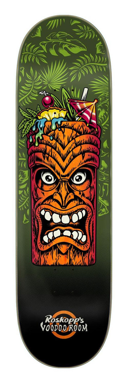 8.5 Santa Cruz Roskopp Tiki Mug Pro Deck