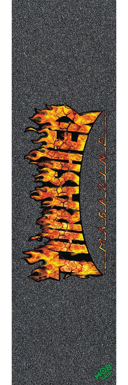 Mob 9" Thrasher Real Flame Griptape