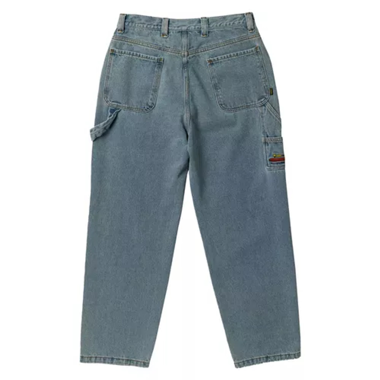 Krooked Koffin Carpenter Pants (Light Blue) 36