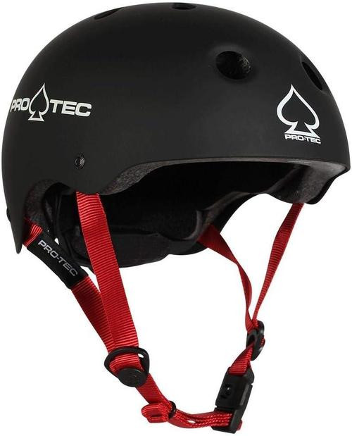 Pro Tec Classic Certified Matte Black Helmet - YM