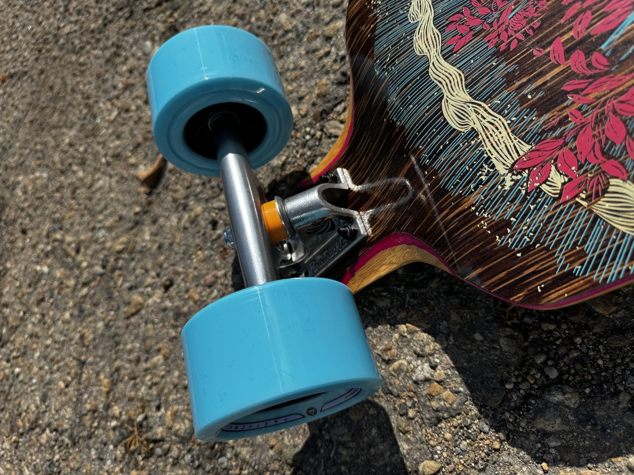 Pantheon longboard, buy Pantheon decks, Pantheon Trip, Ember, Nexus, LDP longboard, longboard for commuting, distance pushing, premium longboards