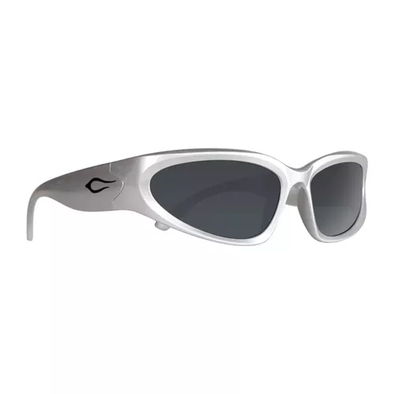 Cassette Eyewear - Limewire - Silver/Smoke Lens