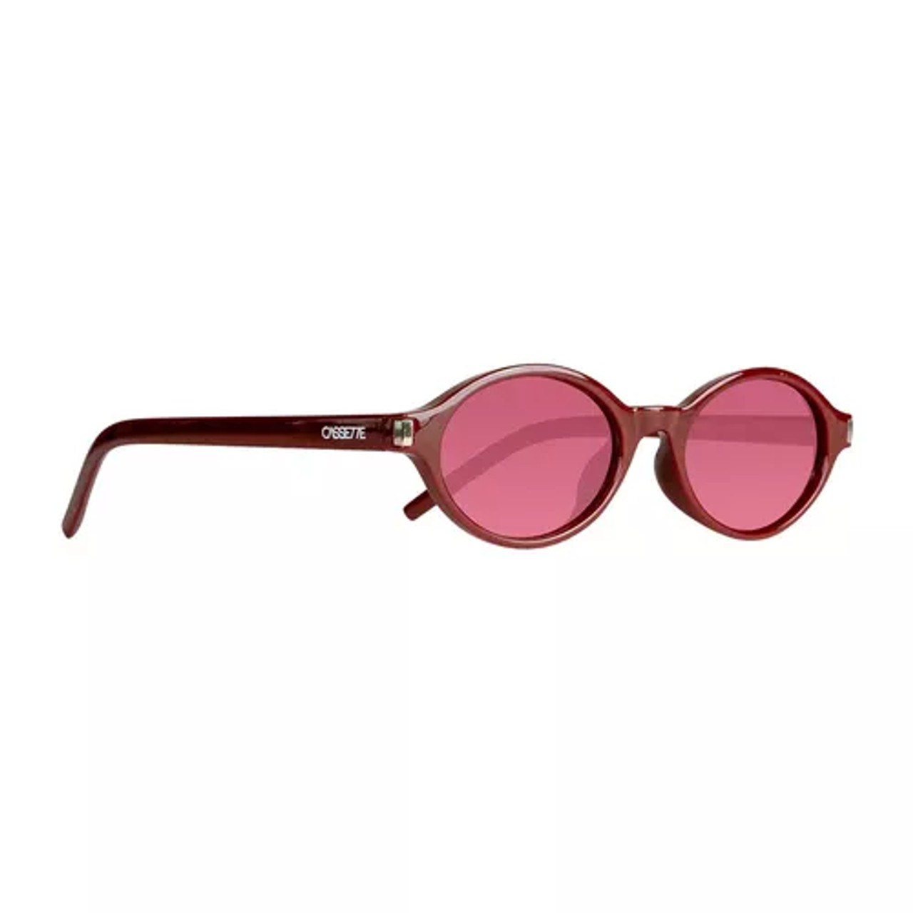 Cassette Eyewear - Tempo - Maroon/Red Lens