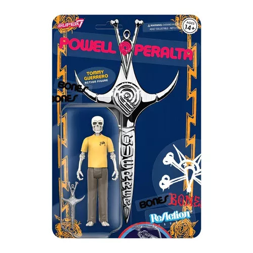 Powell Peralta x Super7 ReAction Figures Wave 04 - Tommy Guerrero (V8 Dagger/Sacto '86)