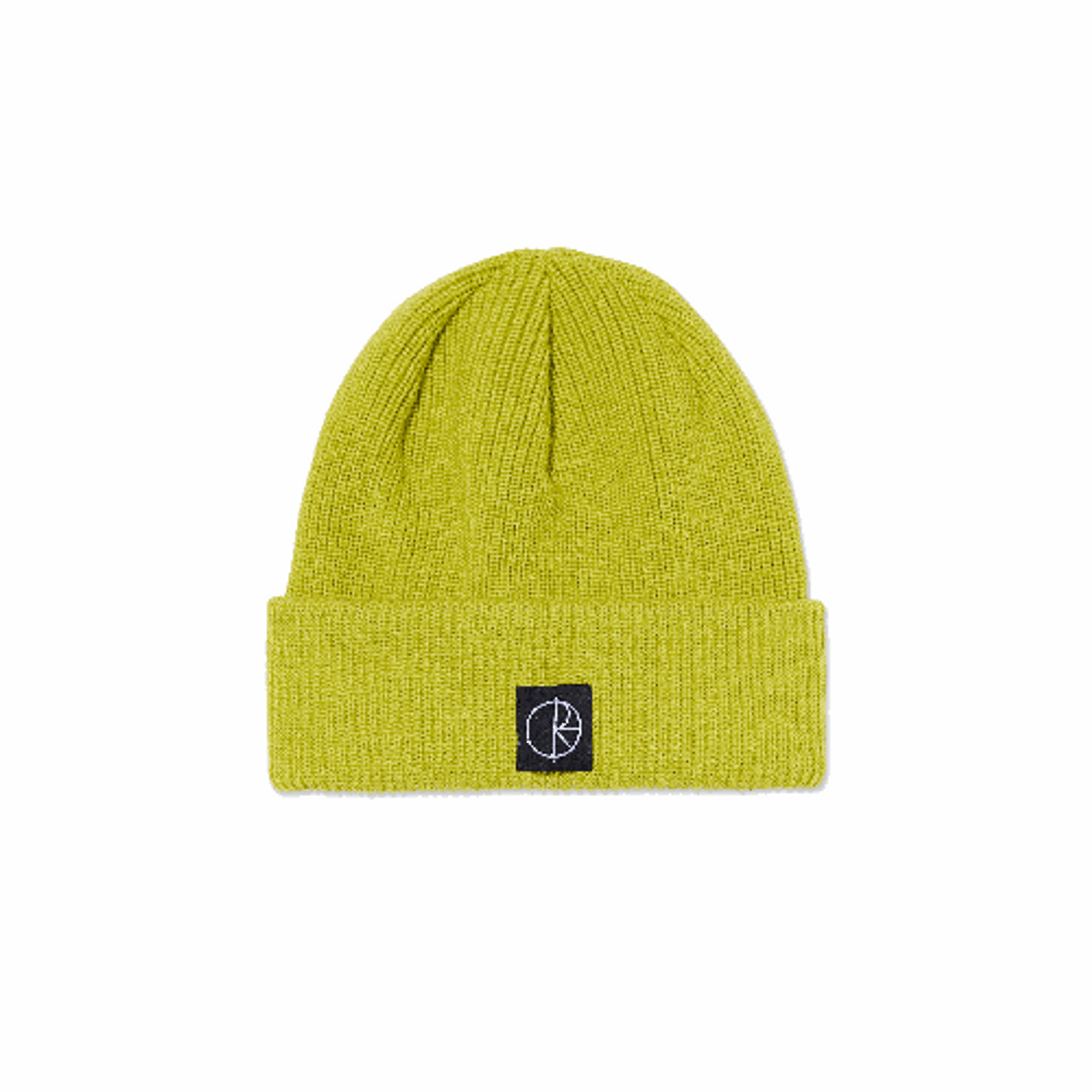 Polar Double Fold Merino Beanie (Moss Green)