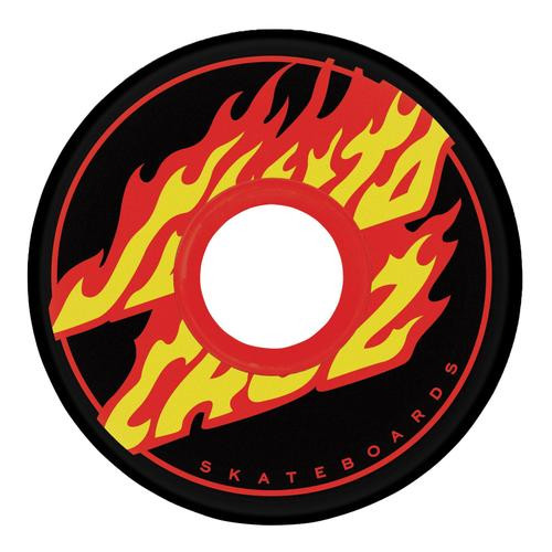 OJ 78a 60mm Flame Dot Super Juice Black Wheels