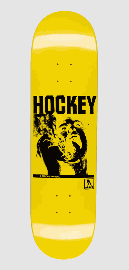 8.5 Hockey Serious Warning - Team Deck