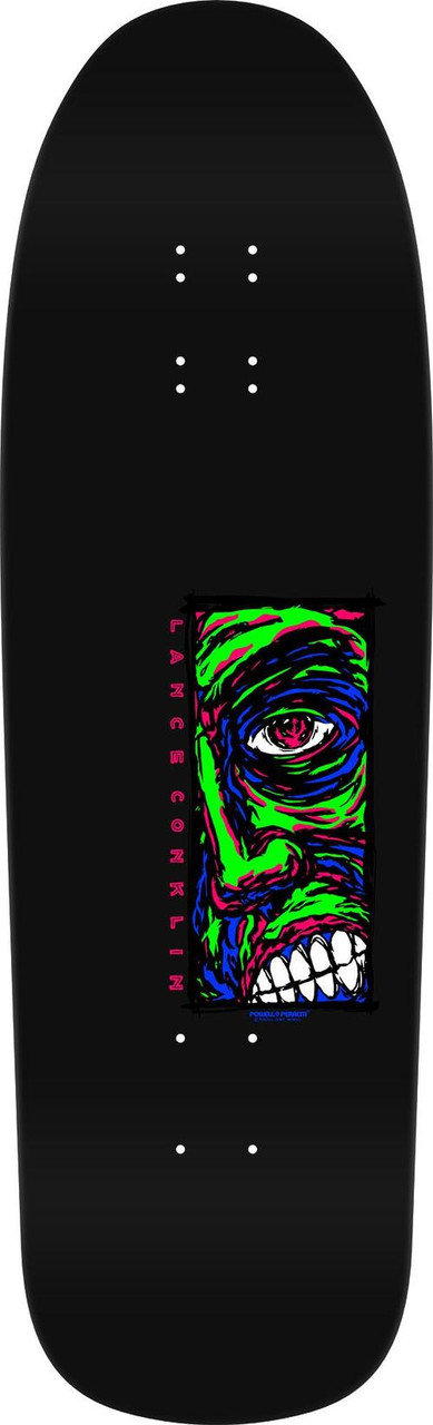 9.75 Powell Peralta Conklin Face 02 Deck - Blacklight