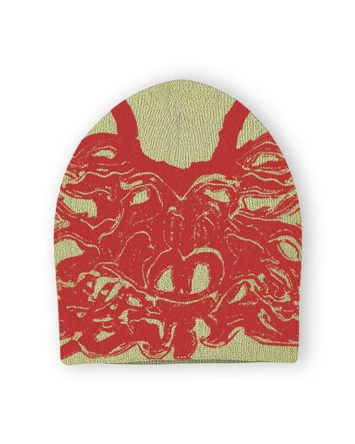 Genesis Tan Rorschach Beanie - Sand
