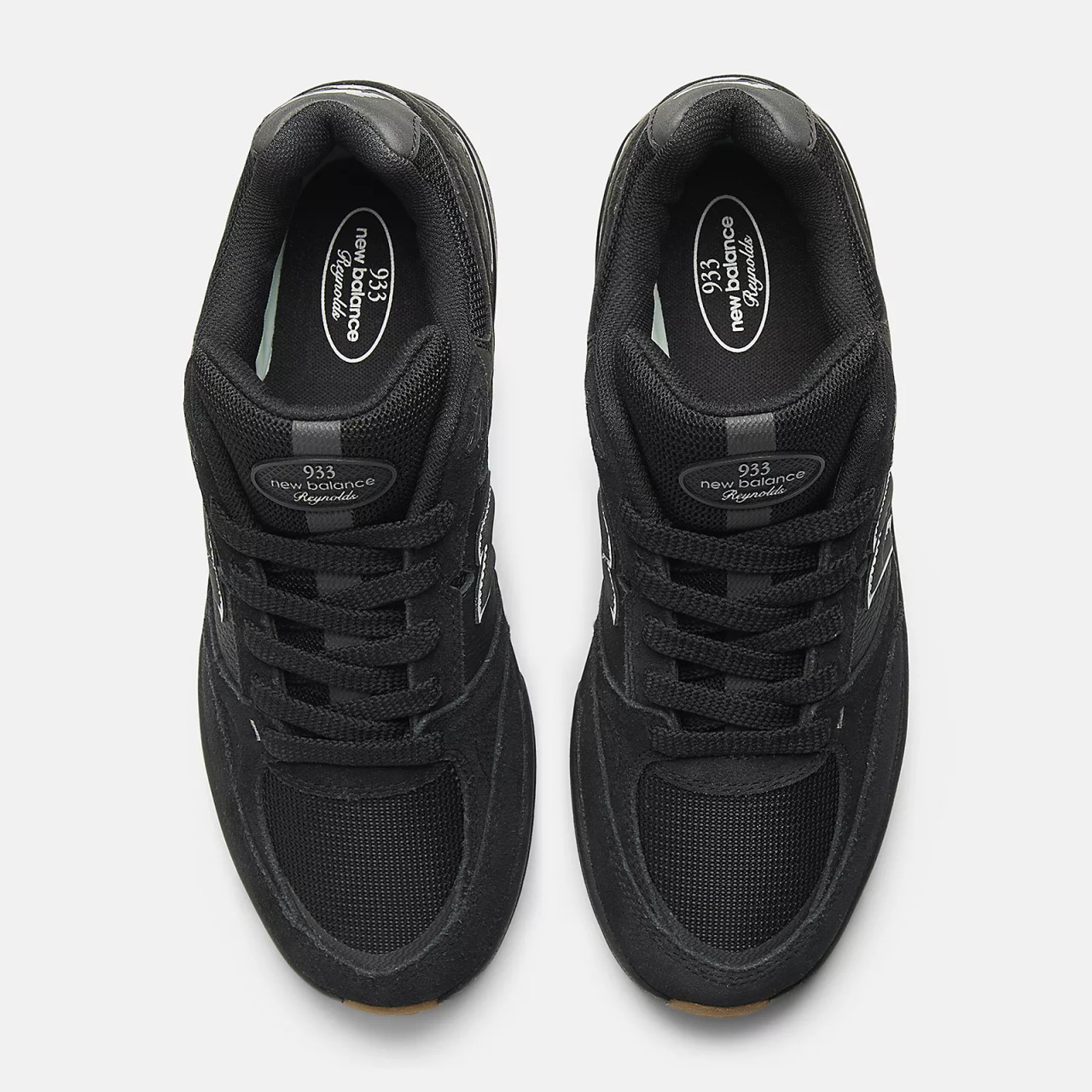 NB# 933 Andrew Reynolds Black/Black skateboarding shoes