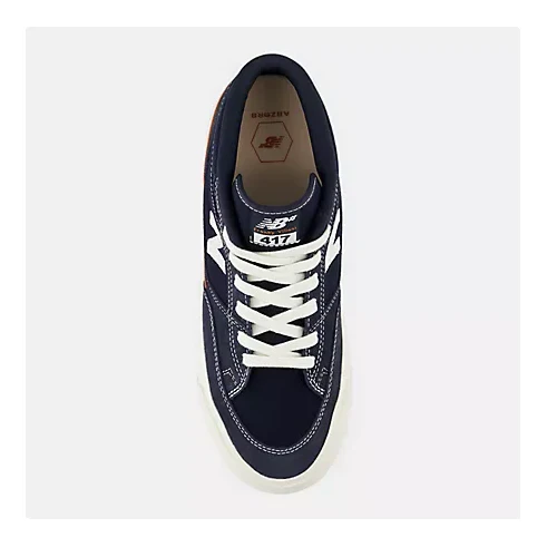NB# 417 Franky Villani Blue/White Skateboarding Shoes
