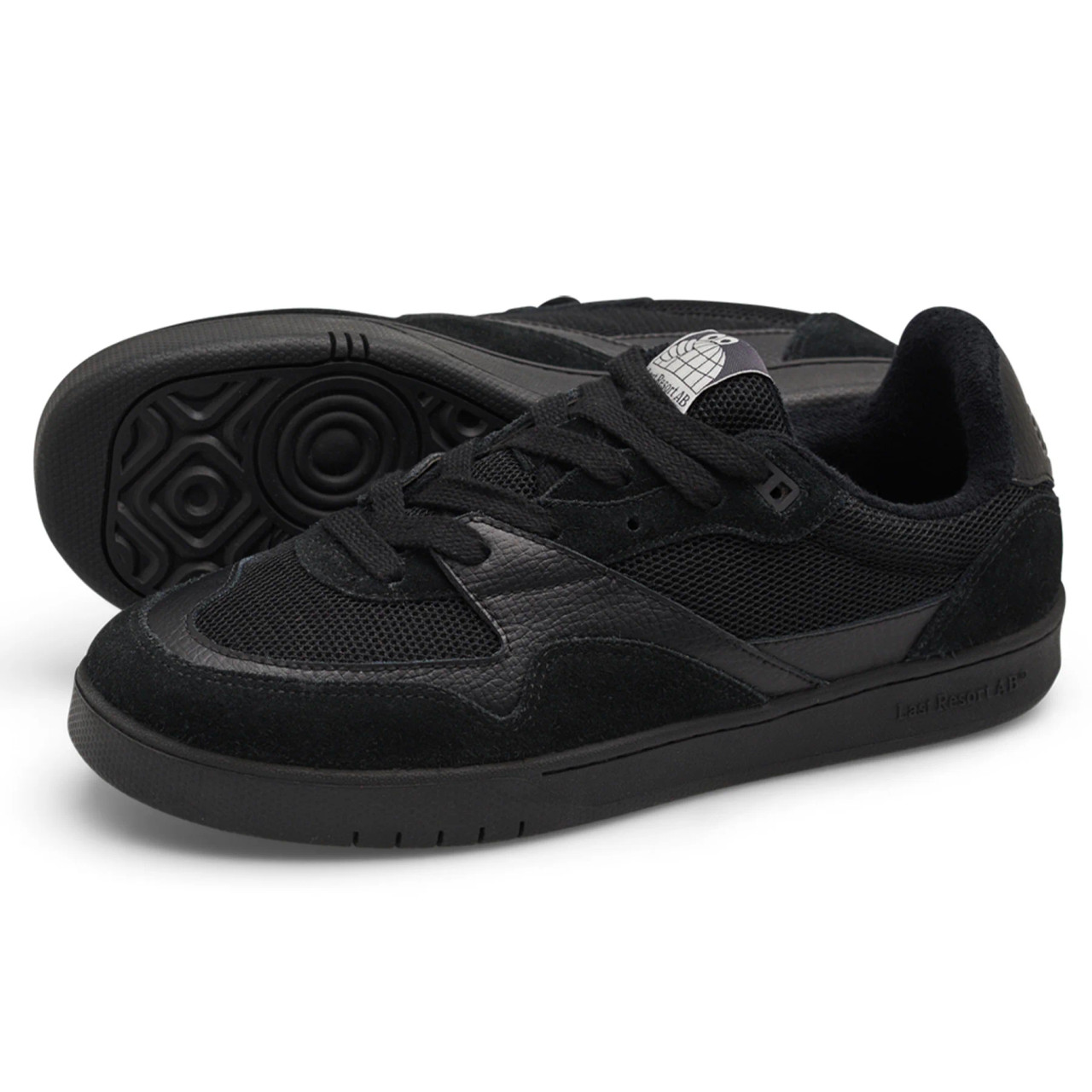 Last Resort CM002 LO (Black/Black) Skateboarding Shoes