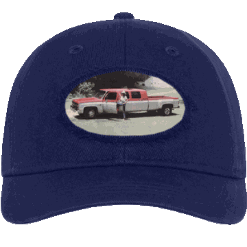 Hockey Truck The Long Way Hat - Dark Blue