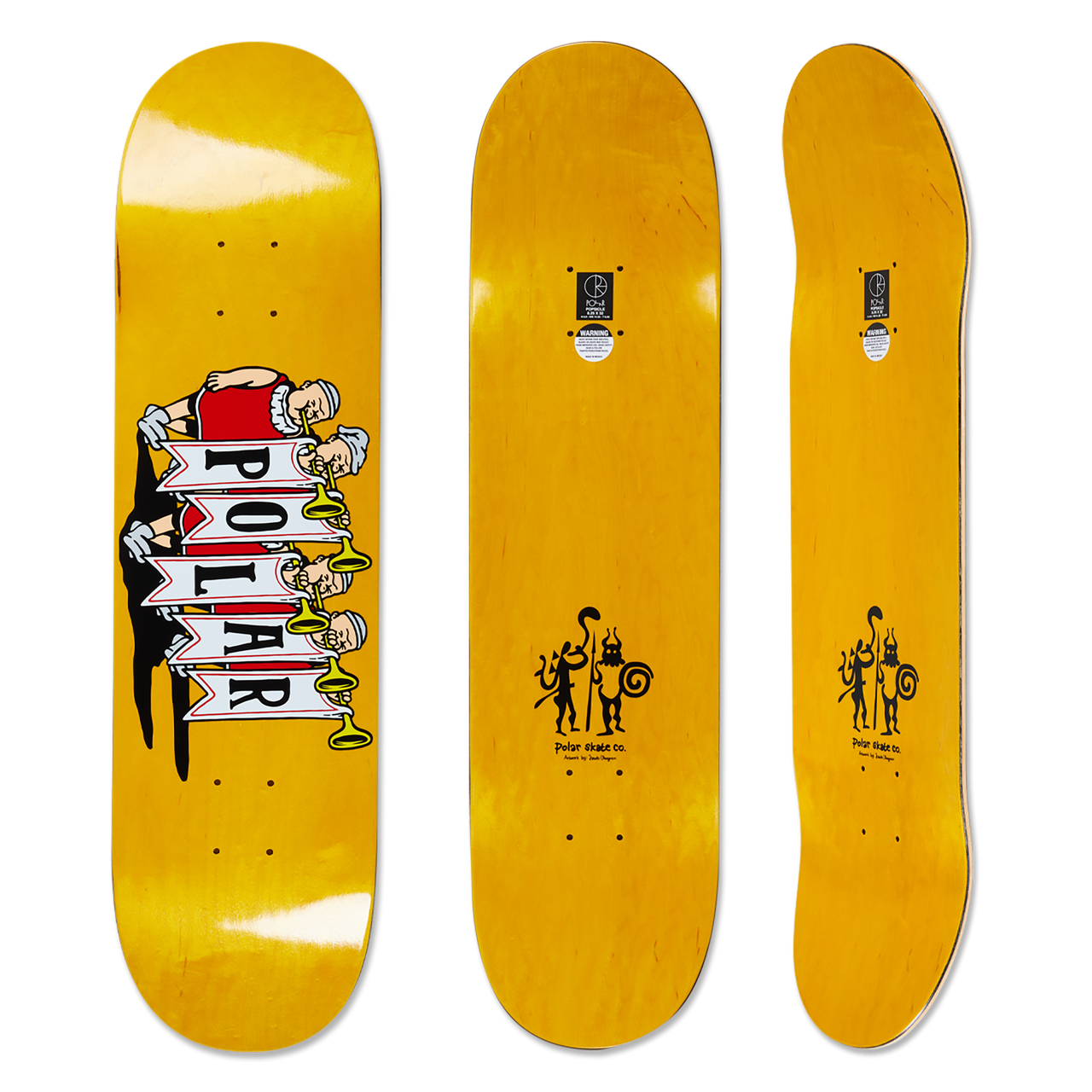 8.5 Polar Team Model - Trumpets Deck (Short)