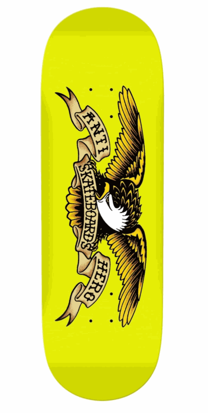 10.0 Anti Hero Team Eagle Horse Pill Yellow Deck