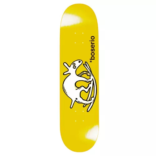 8.5 Polar Nick Boserio - Useless Wooden Dog (Yellow) Deck
