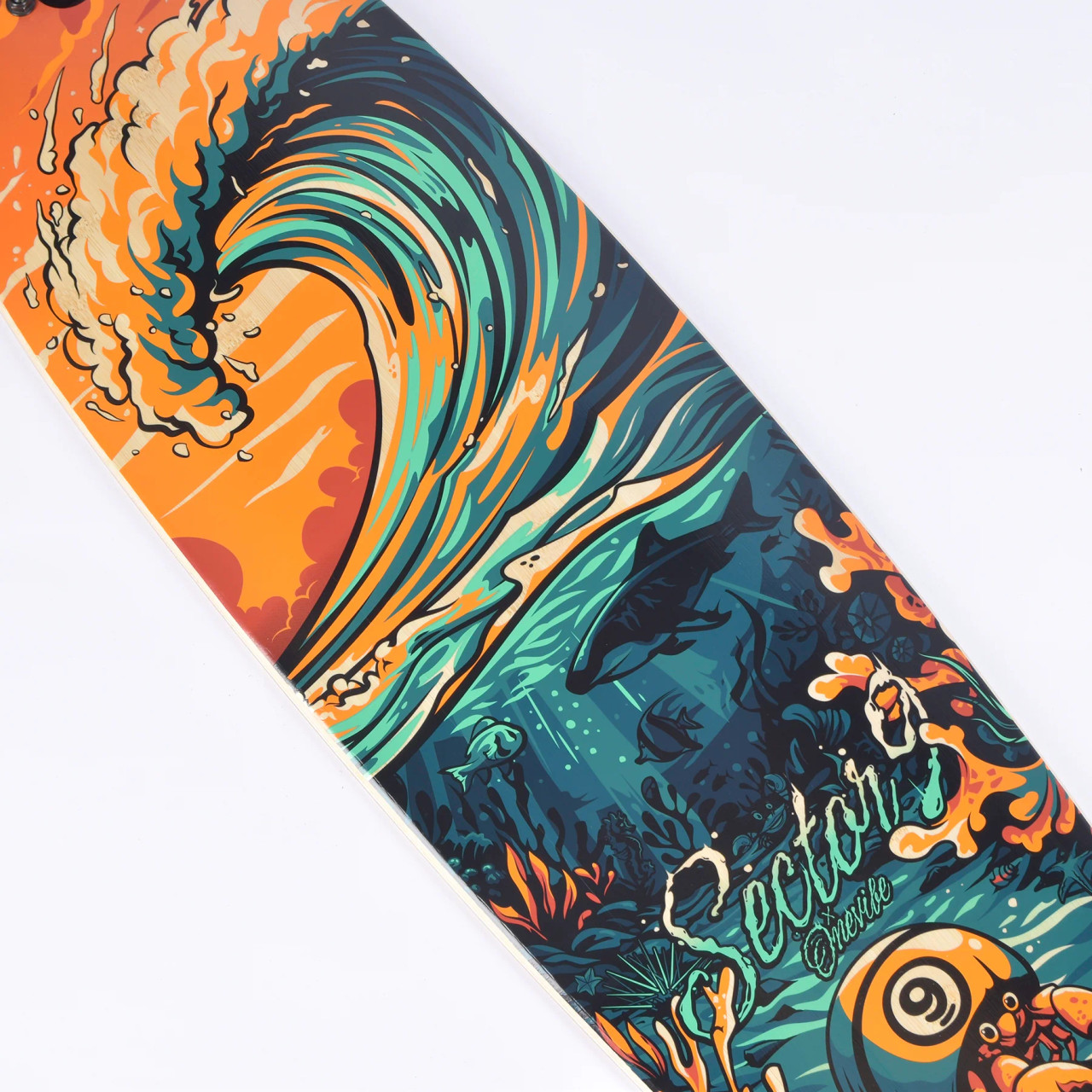 Sector 9 Fractal Flipside Complete Longboard