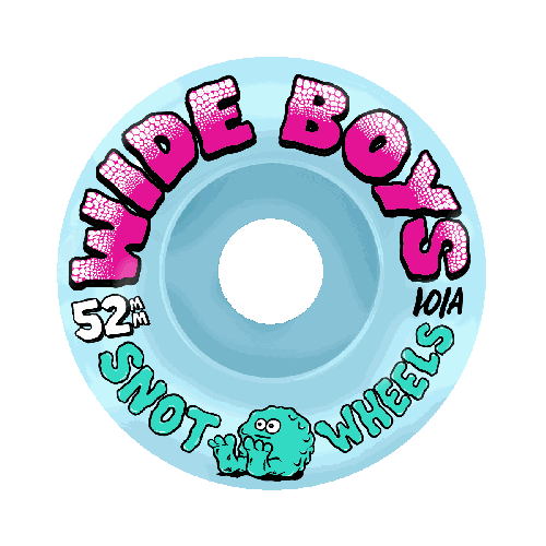 Snot 52mm 101a Wide Boys Wheels - Blue