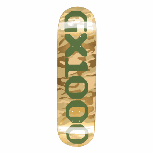 8.62 GX1000 Team OG Logo Camo/Green Deck
