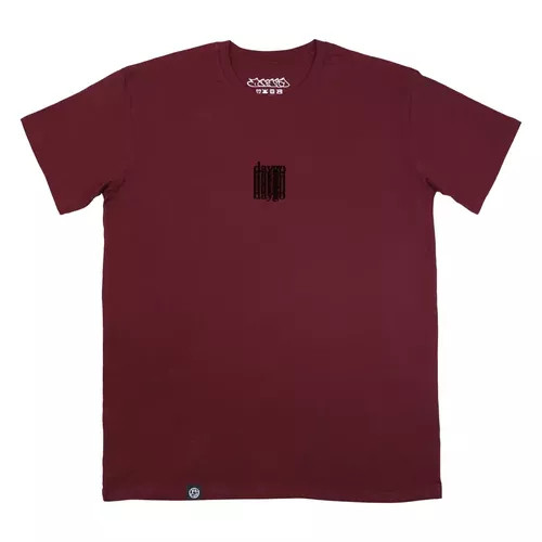 Daygo Burgundy Barcode Tshirt SM
