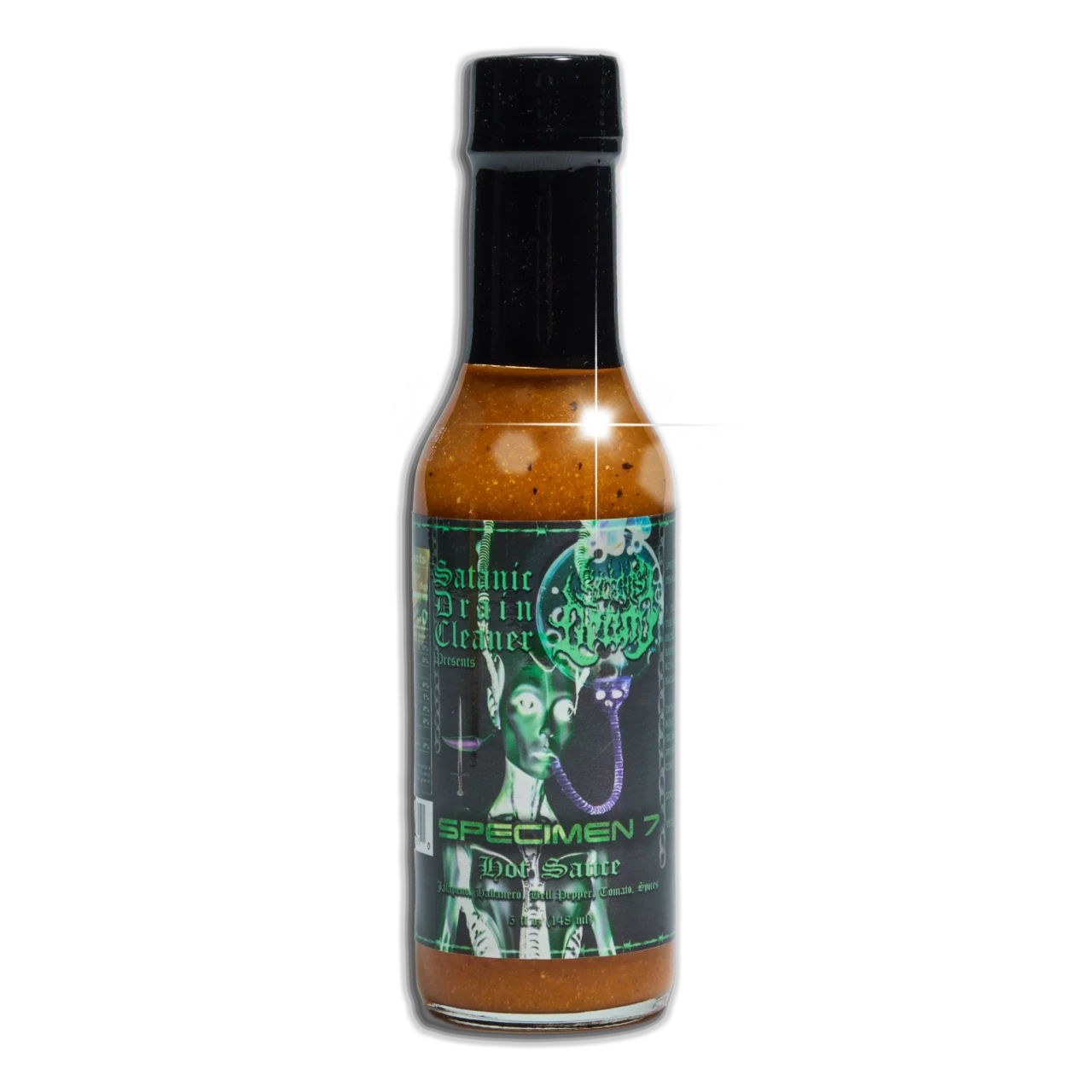 Satanic Drain Cleaner - Specimen 7 Hot Sauce