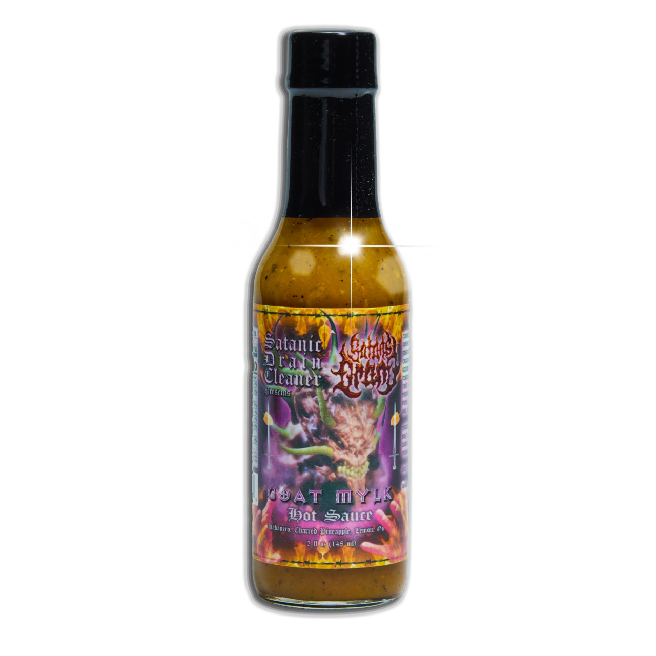 Satanic Drain Cleaner - Goat Mylk Hot Sauce