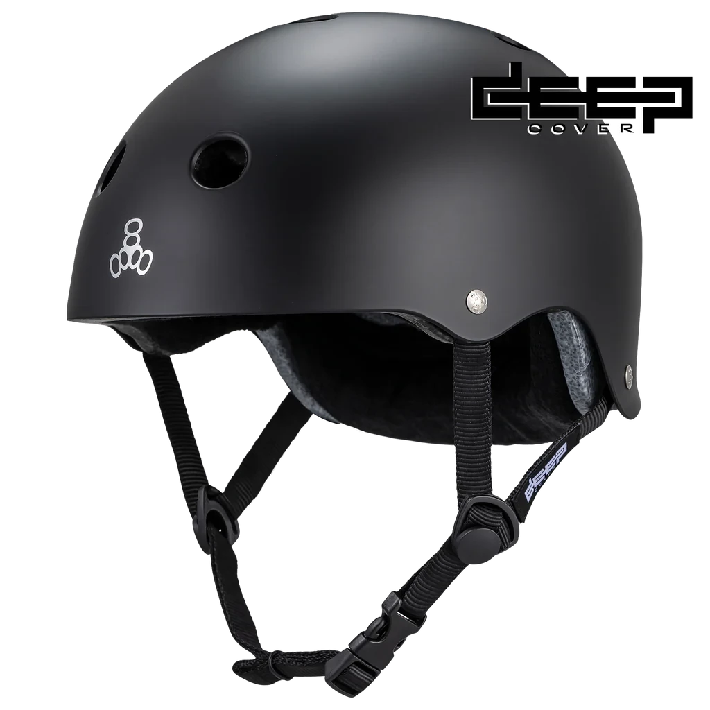 888 Deep Cover Helmet - Matte Black