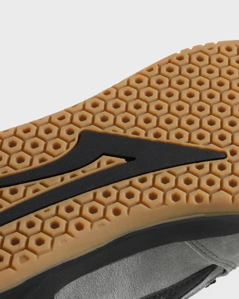 Lakai Telford Low Roman Hagar Skate Shoes - Grey/Black