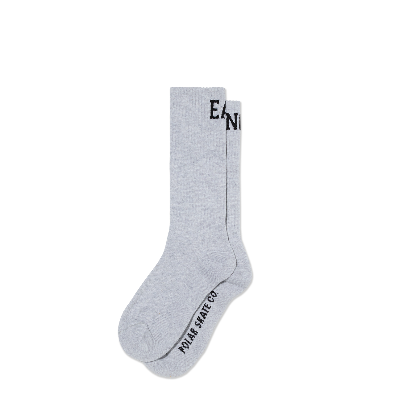 Polar Rib Socks (Long) Easy Now - Heather Grey