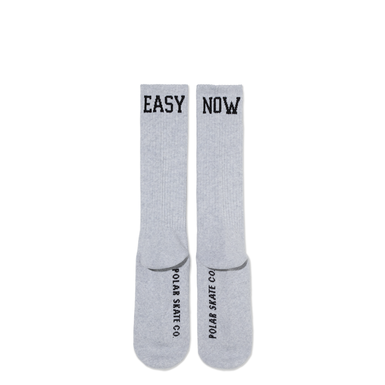 Polar Rib Socks (Long) Easy Now - Heather Grey