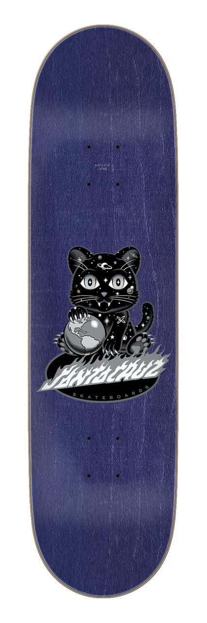 8.2 Santa Cruz Asta Space Kitten Twin Pro Deck